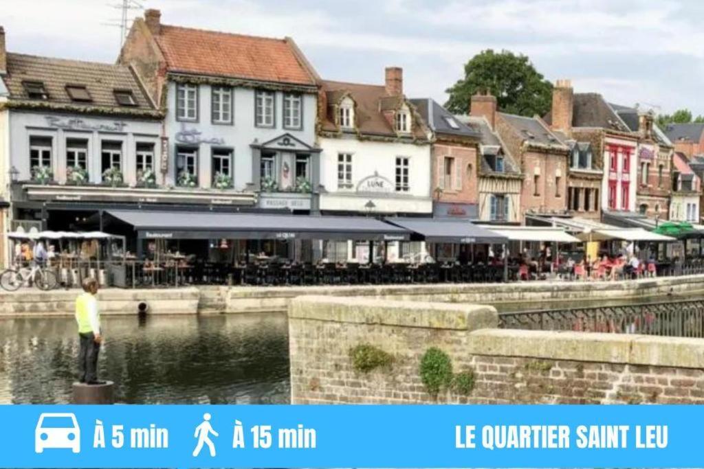 Studio Cosy Gare Amiens Tout Equipe Wifi Netflix 2Pers 외부 사진